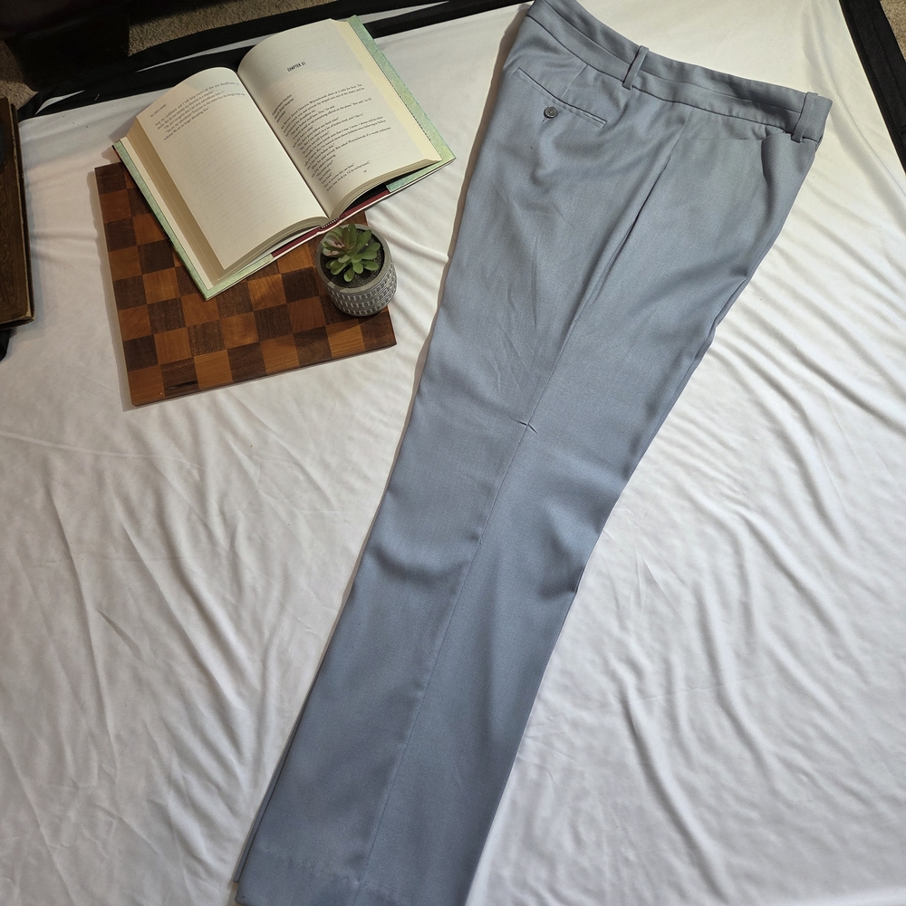 Women's Light Blue Dress Pants